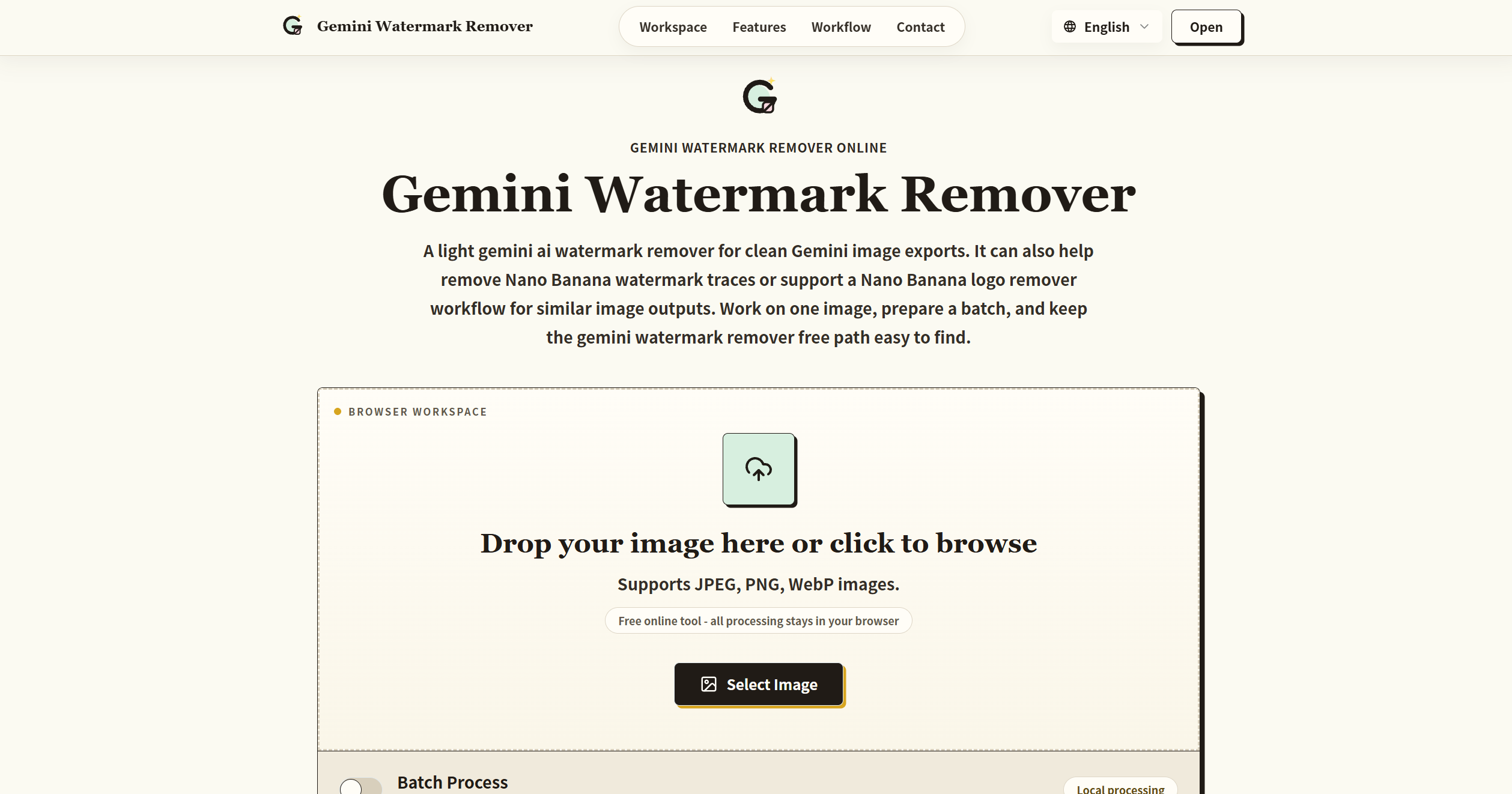 Gemini Watermark Remover screenshot